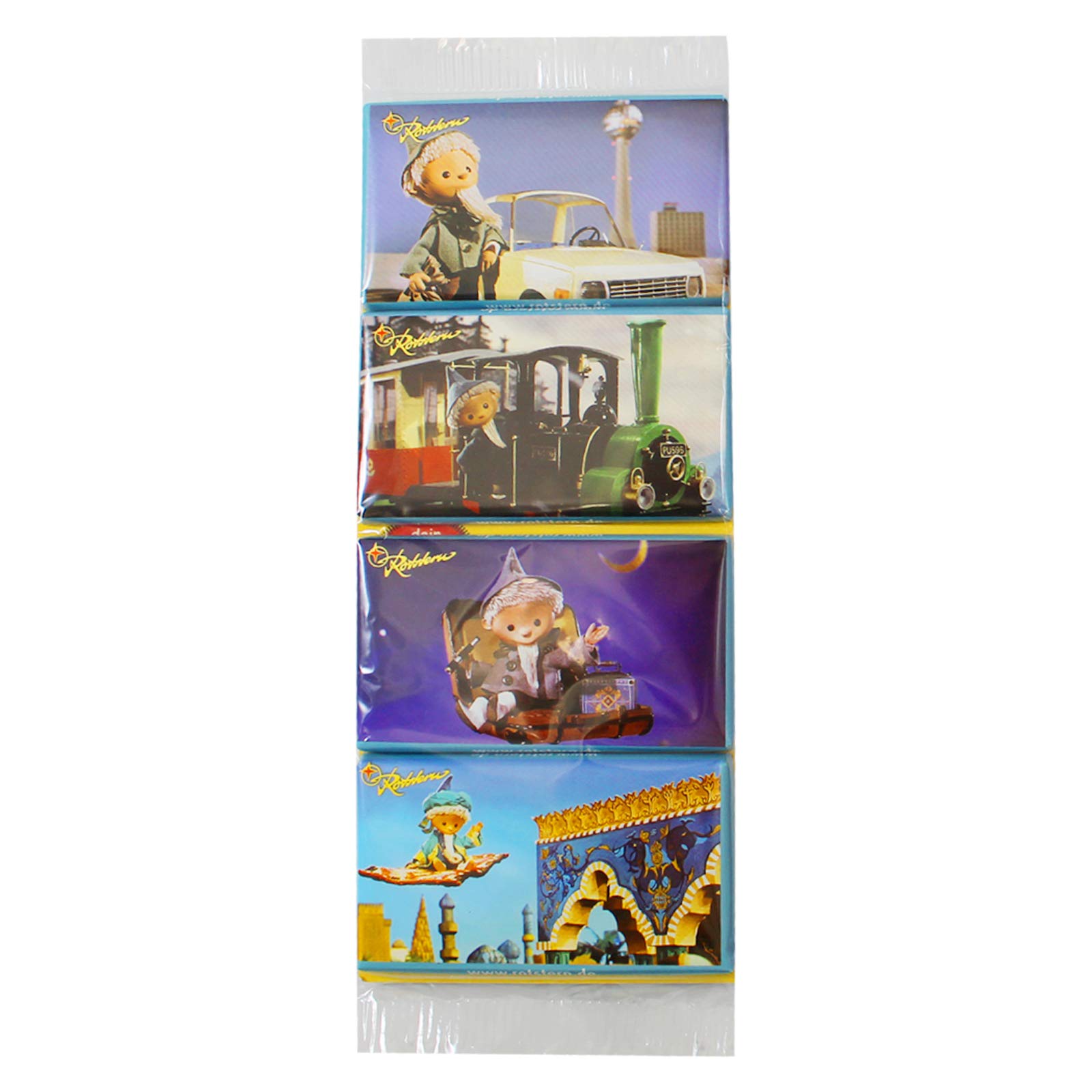 44er Pack Rotstern Sandmann-Tafeln (44 x 4 Tafeln à 15 g) Milchschokolade, Vollmilchschokolade, Schokotäfelchen, Sandmanntafeln