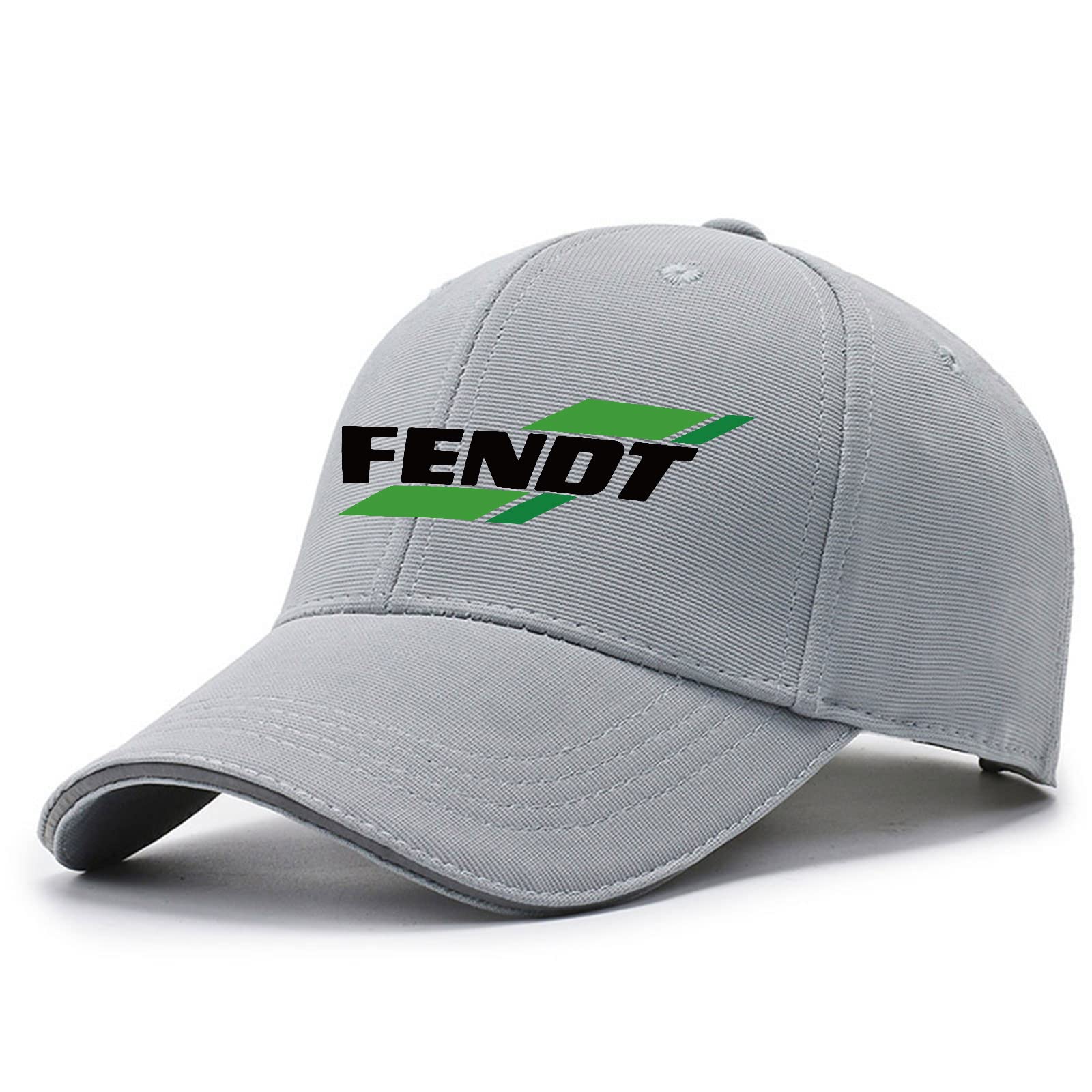 HAOZAILIN Men's Baseball Caps for FENDT Print Classic Dad Cap Breathable Baseball Hats Unisex Trucker Caps Summer Sun Hat - Teen Gift-Grey||One Size