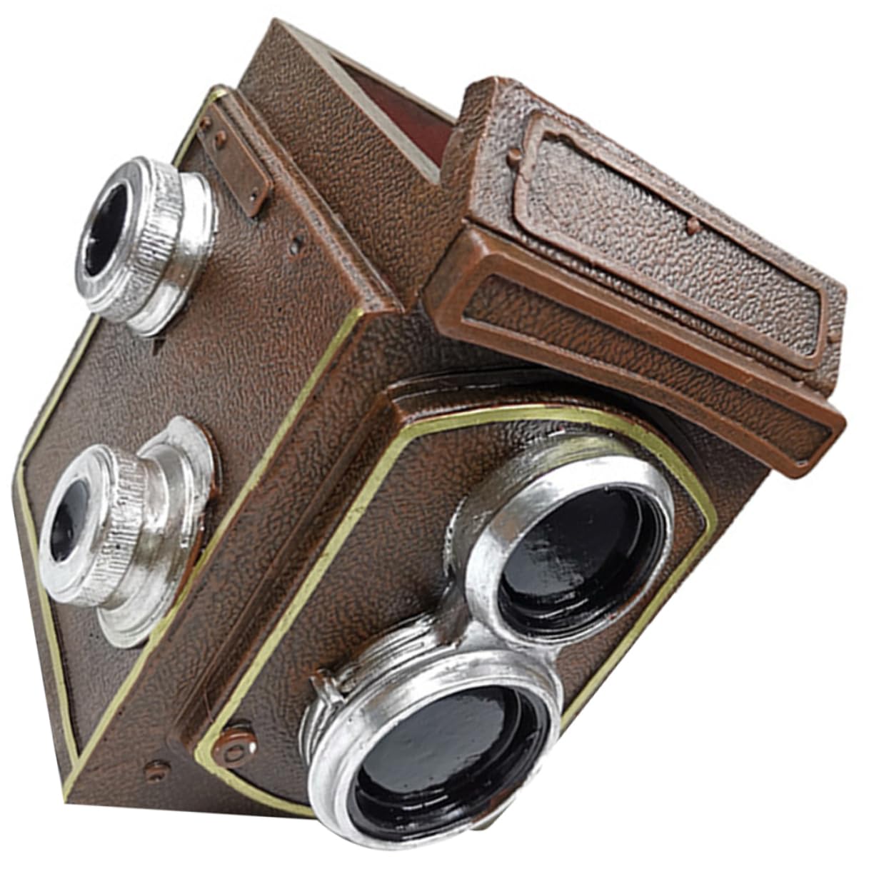 Lshtshf-ou Retro Camera Shaped Succulent Planter Pot Flowerpot For Desk Windowsill Creative Vintage Camera Design Decorative Plant Pot