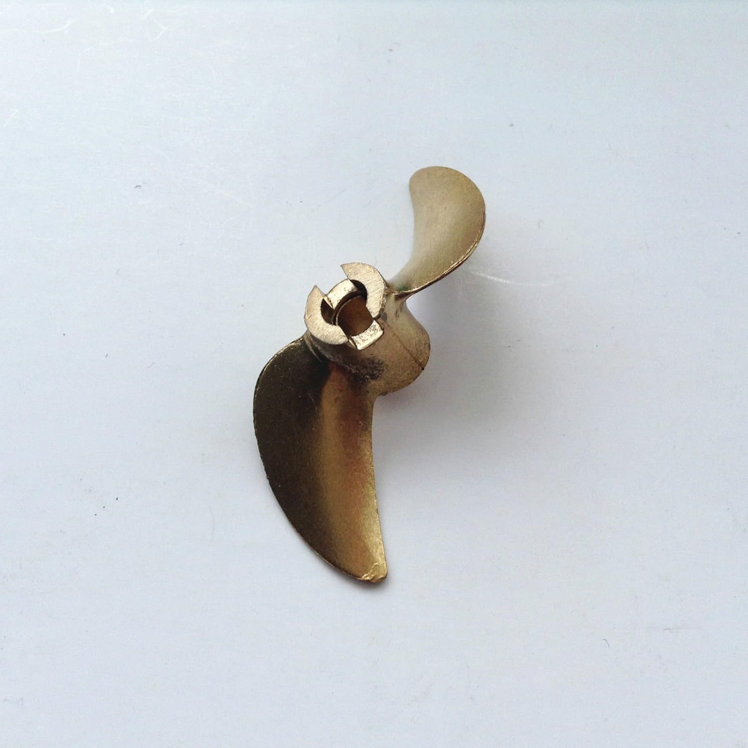 PROPELLERS 208 Bronze Prop 4mm Shaft 2 Blade 48mm Diameter RC Boat RC#642