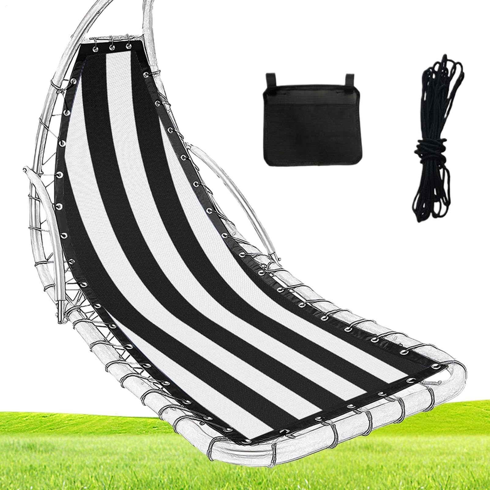 Tela para Sillas de Patio Resistente al Desgaste Gruesa | Tela de Repuesto para Silla Colgante para Jardín, Patio, Césped, Porche, Picnic Exterior, Playa, Campo