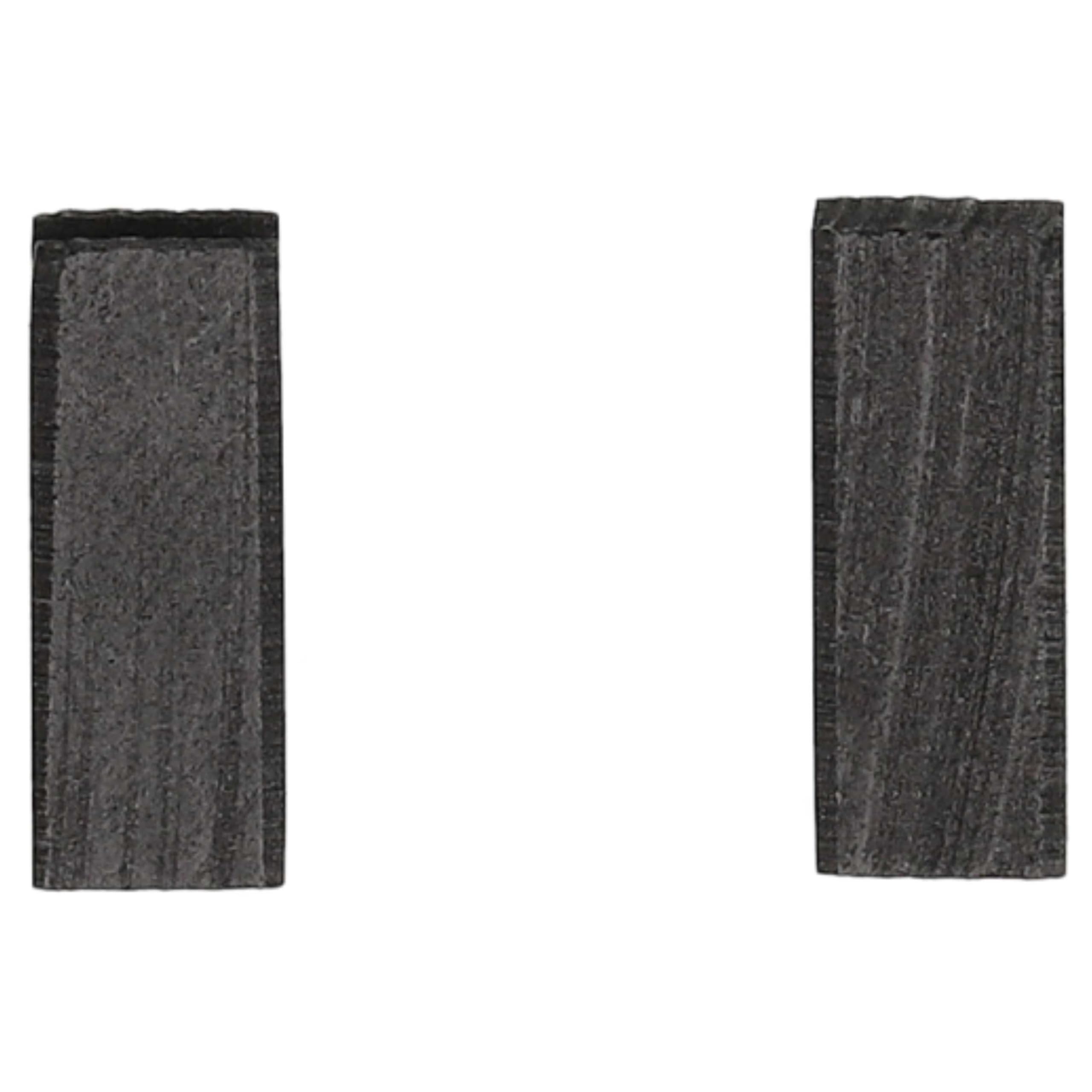 vhbw 2 x szczotka węglowa, węgiel do szlifowania, 4 x 6 x 10 + 4 x 6 x 9,15 mm, kompatybilna z ekspresem do kawy Siemens EQ, EQ5, EQ6, EQ7, EQ8
