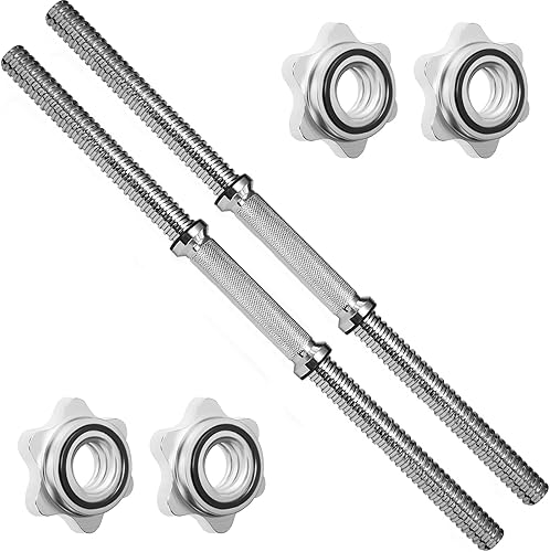 A2ZCARE Asas de mancuernas estándar, asas de mancuernas de 1 pulgada, asas ajustables de 1 pulgada, par de placas de peso de 1 pulgada, múltiples