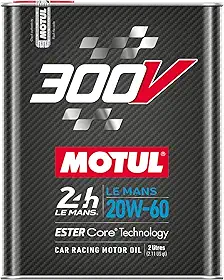 Óleo Lubrificante Motul 300V 4T Le Mans 20W60, 2L