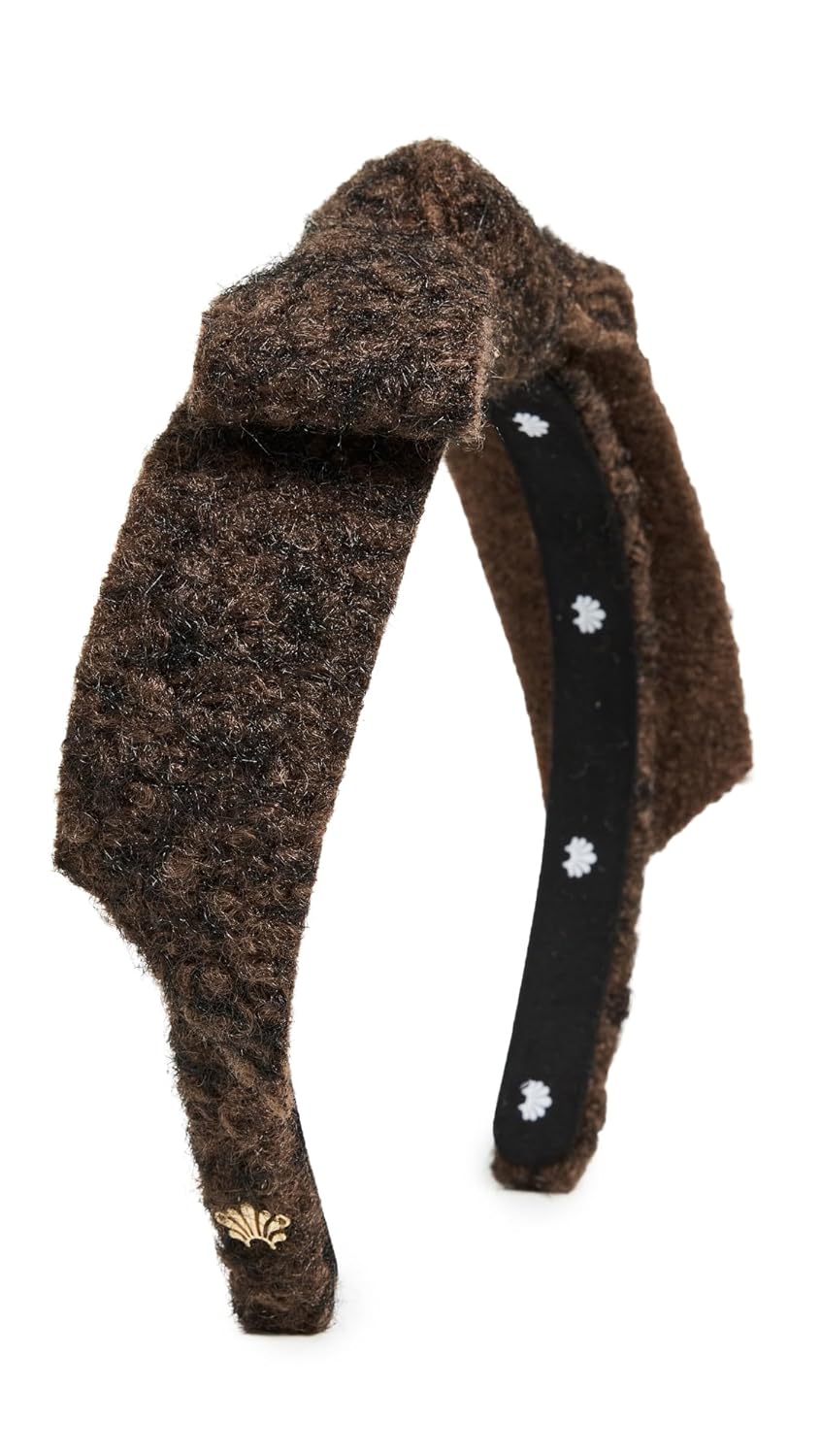Lele Sadoughi Women's Bardot Headband, Espresso, One Size
