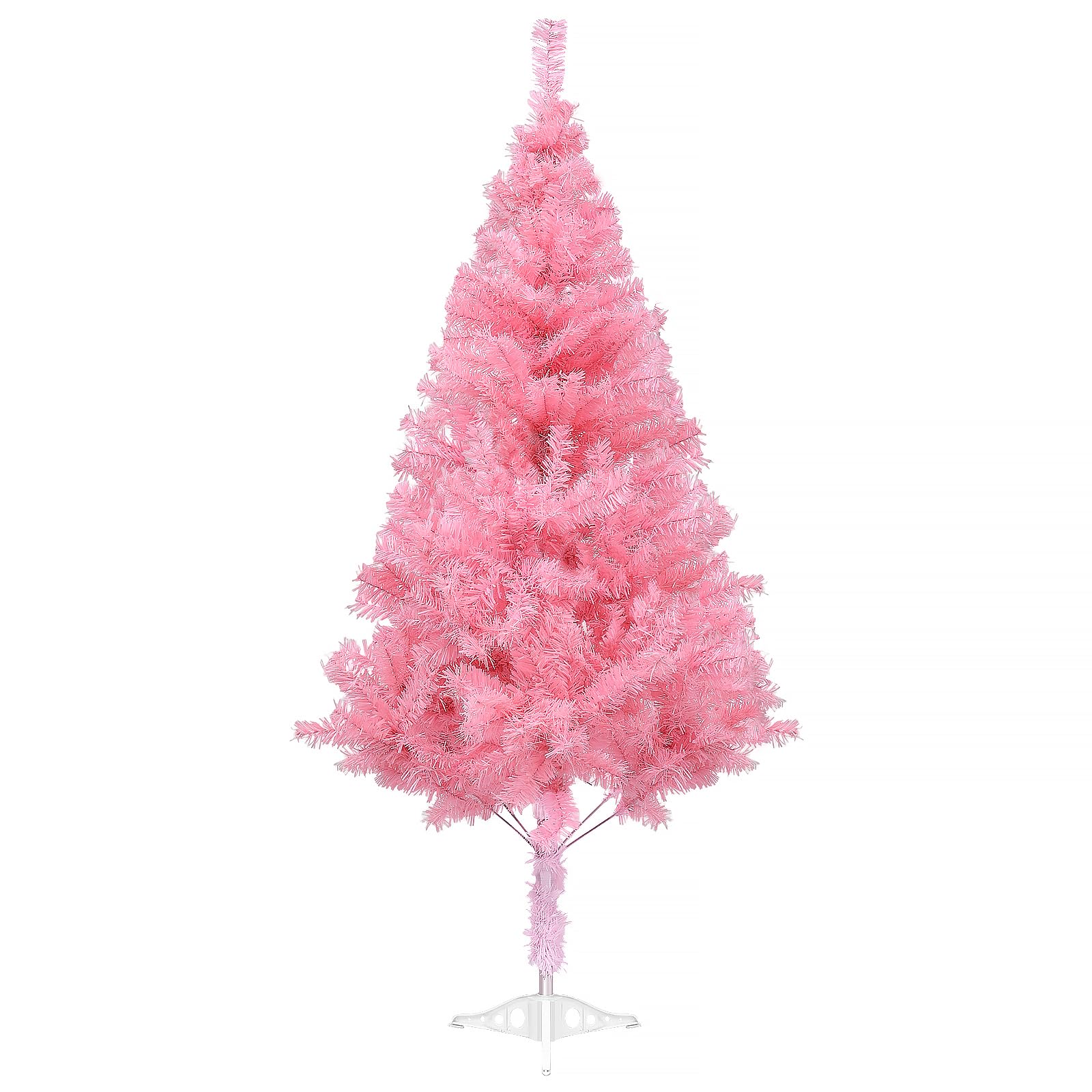 Adiwiid 5ft Pink Christmas Tree for Home, Office, Party Decoration, Artificial Christmas Tree for Xmas Seasonal Holiday Decoration Indoor Outdoor (Pink-5ft)