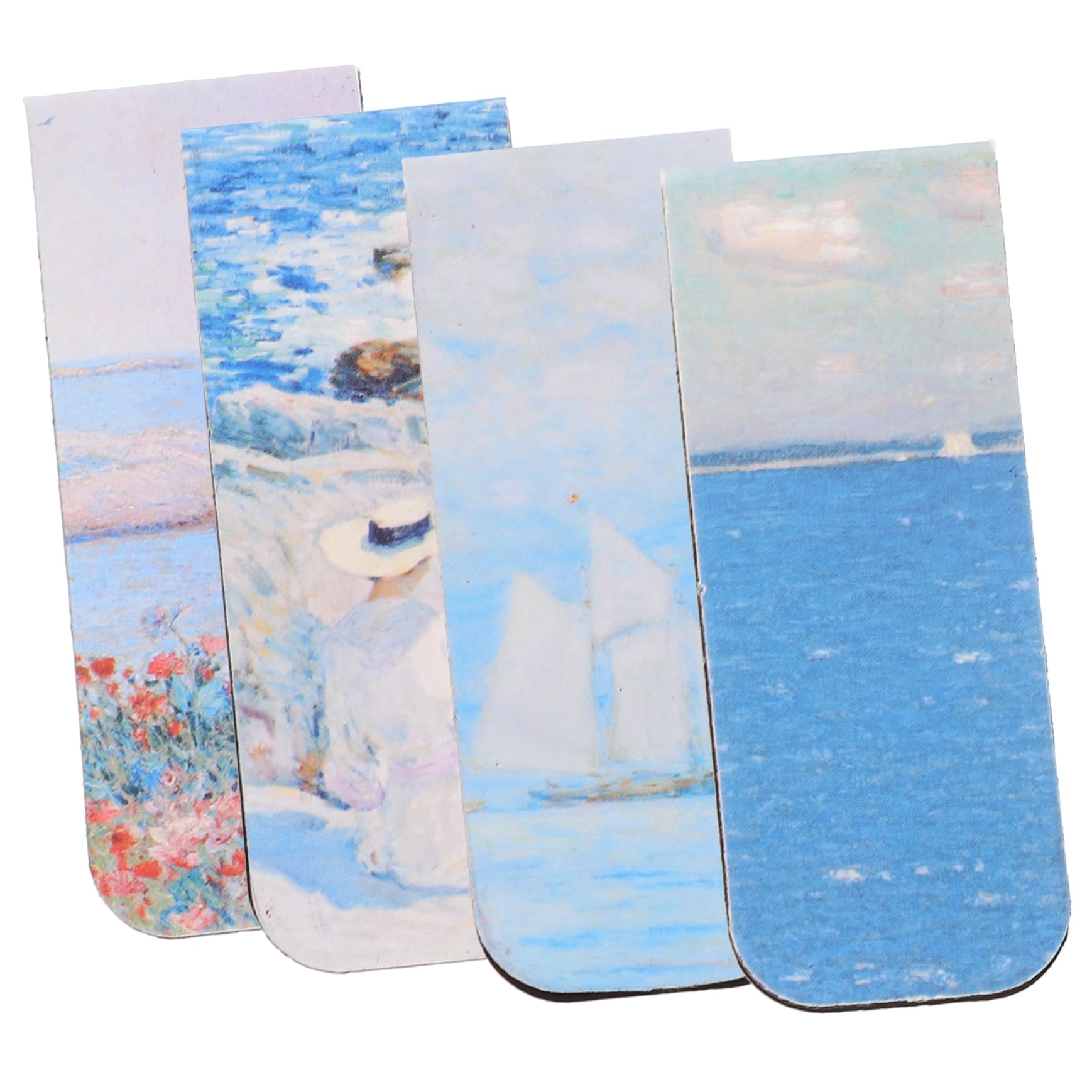 Lurrose 4 Piezas Marcador Magnético Fragmentos De Páginas De Libros Marcadores Decorativos Clip De Página Magnético Etiqueta Carpeta De Página Material Magnético Literatura y Arte Alumno