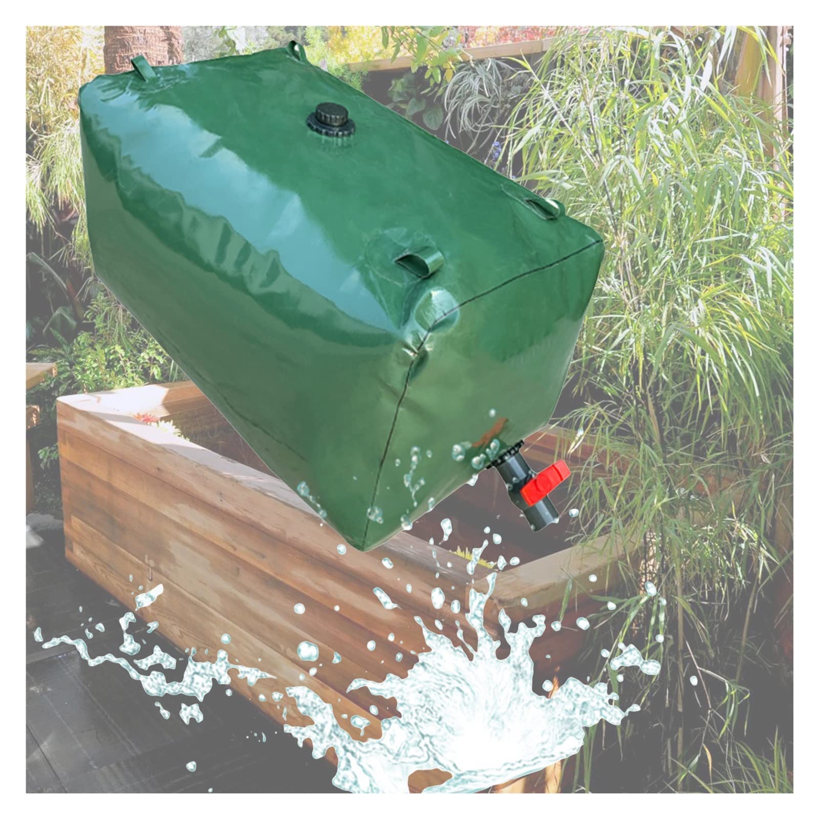 Portable Collapsible Water Storage Bladder - 1000L, 500L, 2000L, 5000L, 6000L(6000 L/1585 gallon/3x2x1m)