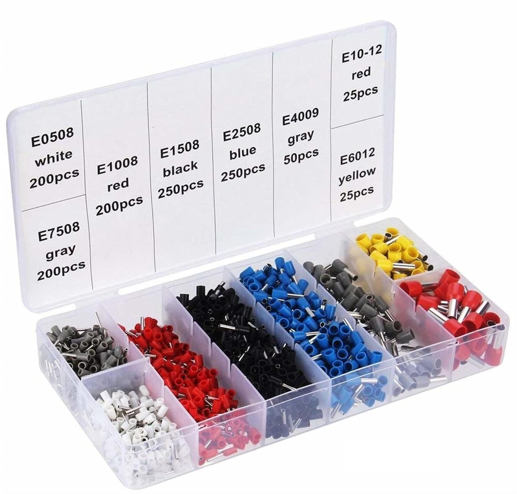 Hydraulic Crimping Tool, Mini Crimping Plier 0.25-10mm2 Pliers Hand Tools(1200pcs Terminals)