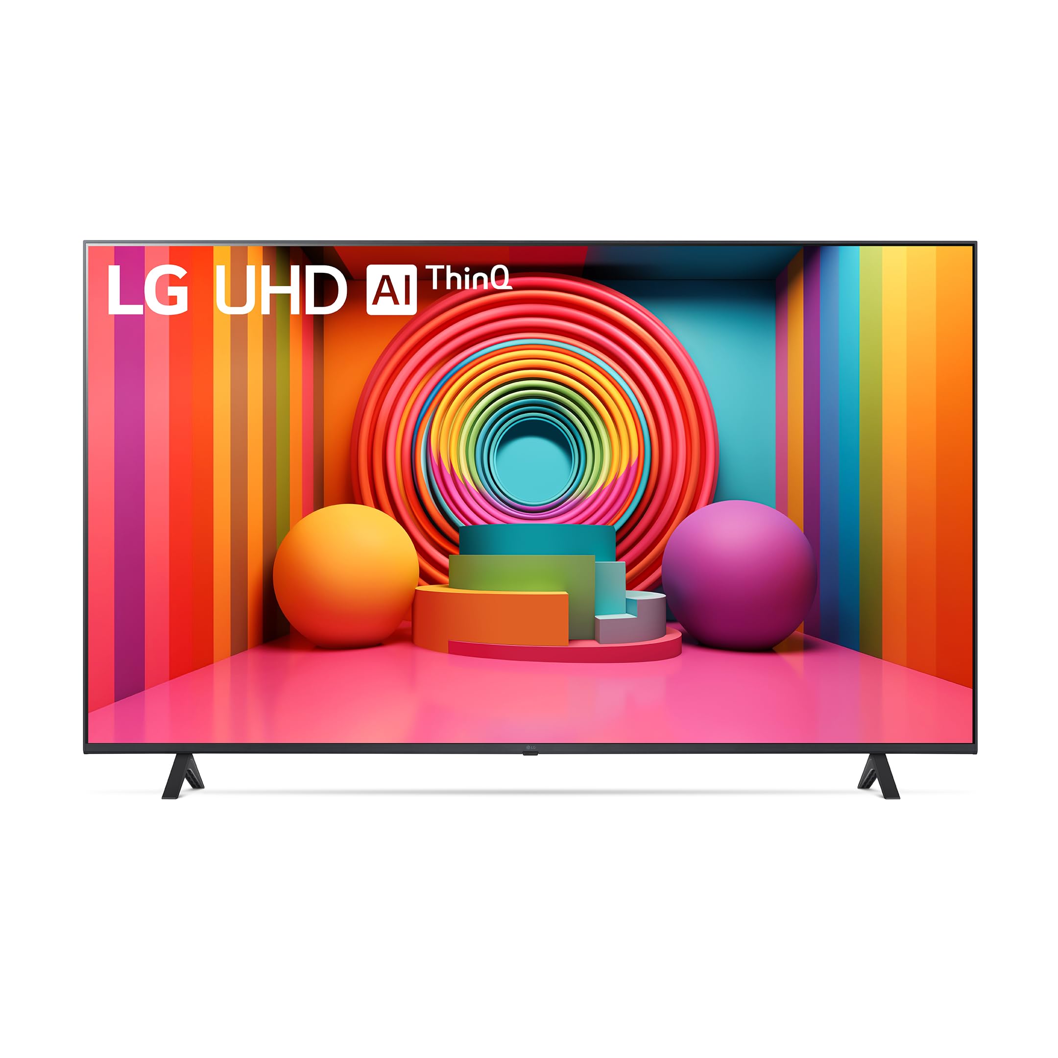 LG UHD 65'', Serie UR75, Smart TV 4K, 65UR75006LK, Processore α5 Gen6, HDR10 Pro, Filmmaker Mode, Game Optimizer, Wi-Fi, webOS 23, Alexa, Sports Portal, 3 HDMI, 2 USB 2023 UR75 "65