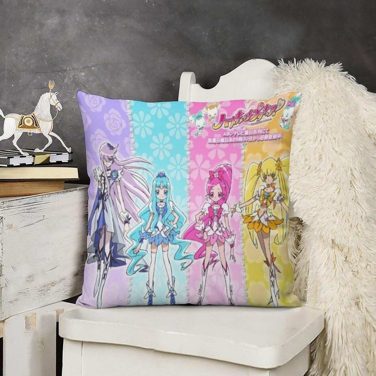 ハートキャッチプリキュア 枕カバー Amazon｜ハートキャッチプリキュア!ファッション両面印刷枕カバー