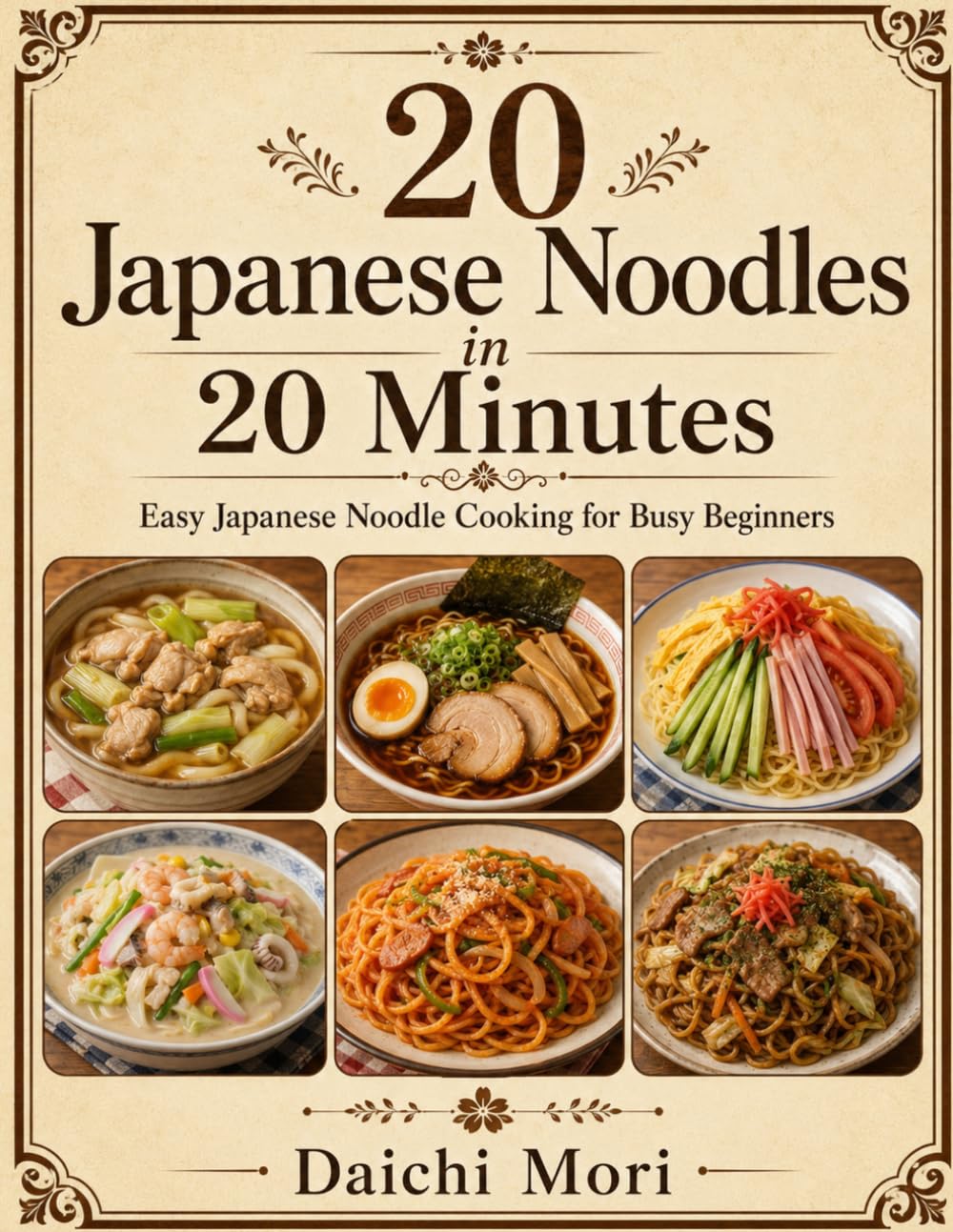 20 Japanese Noodles in 20 Minutes: Easy Japanese Noodle Cooking for Busy Beginners