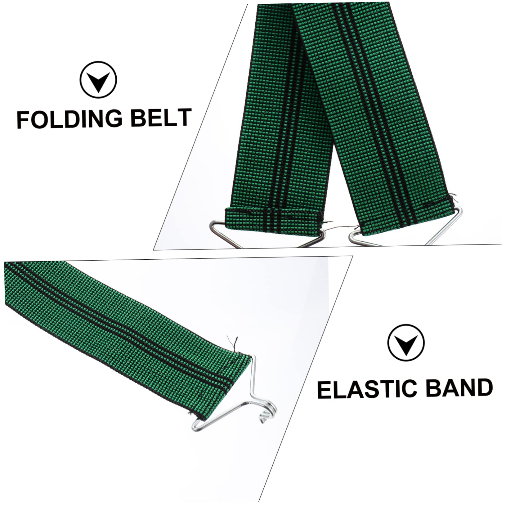 10pcs Cinghie Per Sedie Rinforzate Per Sedie Sdraio Anti-strappo Cinghie Elastiche Pieghevoli Per Stabilità E Comfort Per Recliner E Sedie Pieghevoli