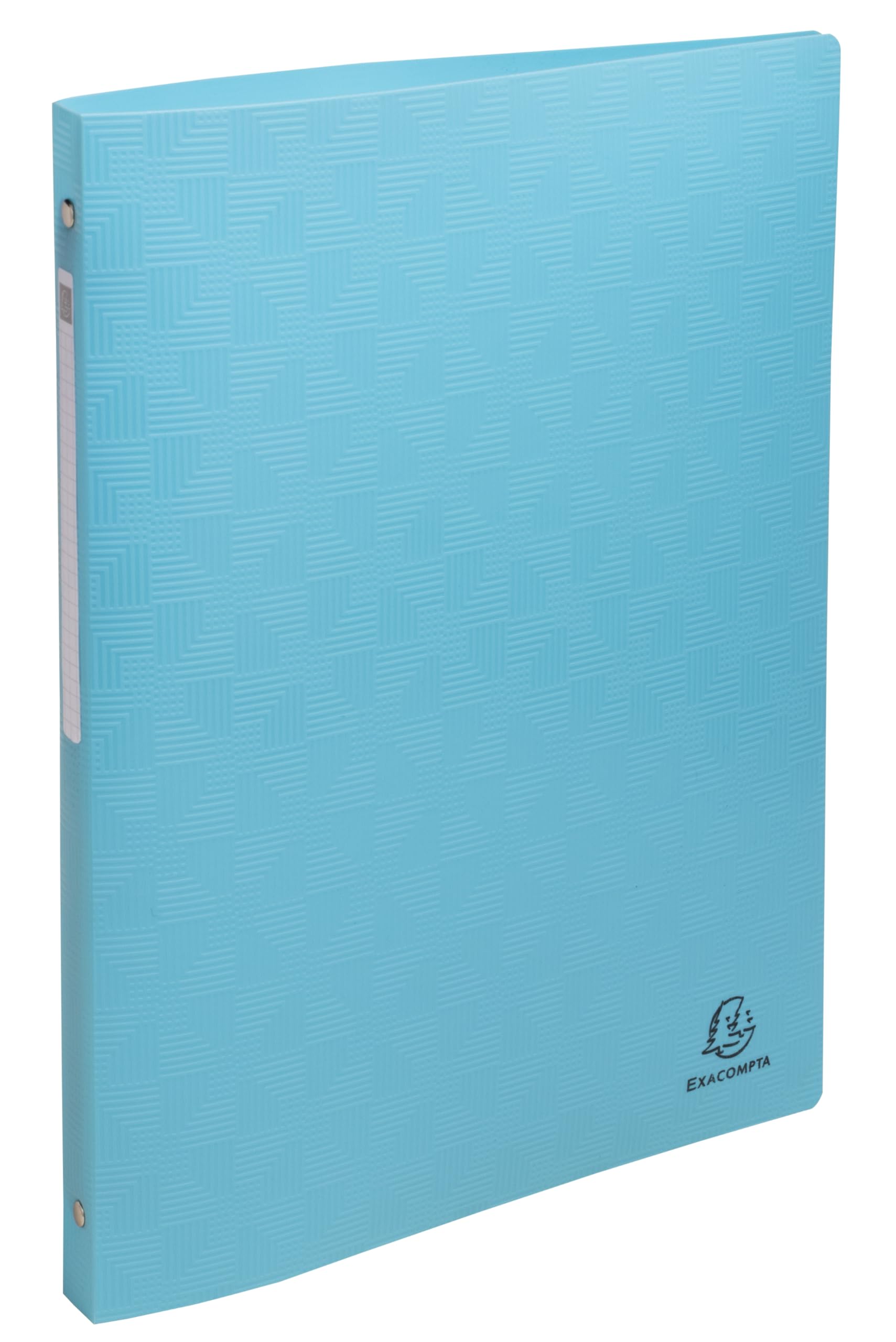 Exacompta - Ref 51910E - Box of 20 Pop'N Co Flexible Binders - Recycled PP - 4 Round Rings - 20mm Spine - External Size: 32x25cm - File Format A4-4 Assorted Colours