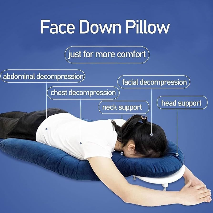 Amazon｜目の手術後のうつぶせ枕、硝子体手術用フェイスピロー