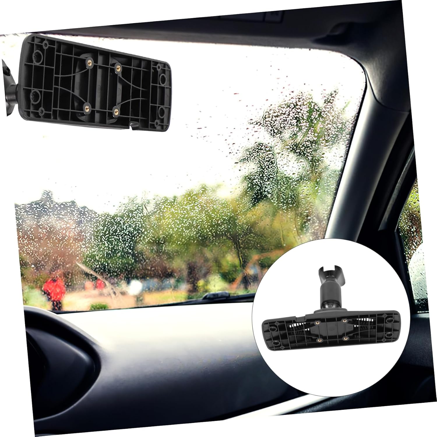 SOLUSTRE Rear View Mirror Dash Cam Mount Holder Bracket Set for Secure Car Camera Installation Compatible with Various Models Easy to Install and Stable