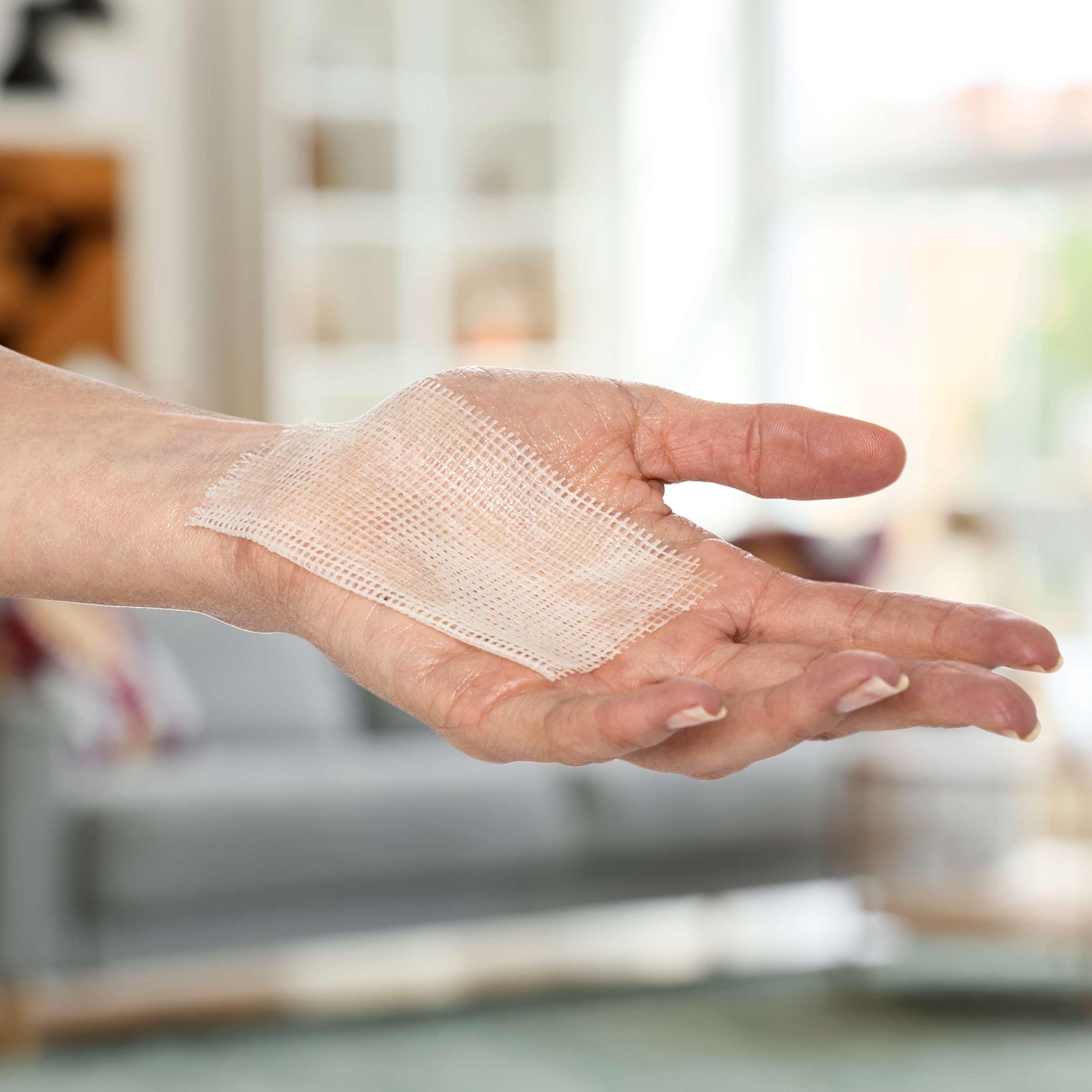 Medicazione a emulsione di olio, 3 x 3-50, medicazioni non aderenti al petrolato per ferite a basso essudato, ideali per innesti cutanei, ustioni e altro ancora