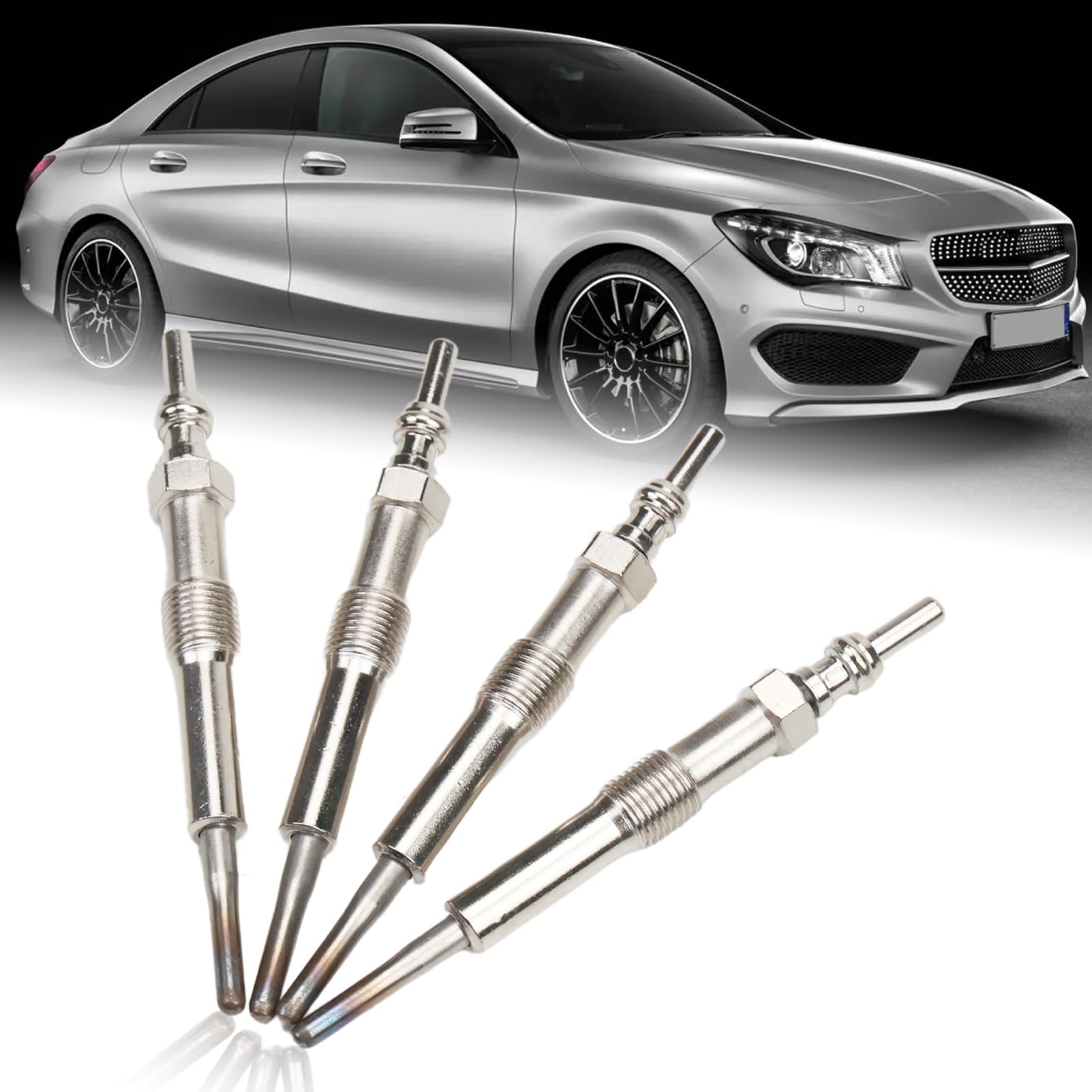 4x Candelette Clio 3/4 Megane 3/4 Scenic CLA A-Class W176 B-Class W246 Dokker NV200 Qashqai Juke 1.5 dci 8200682592 A4151590001 1106500Q0E