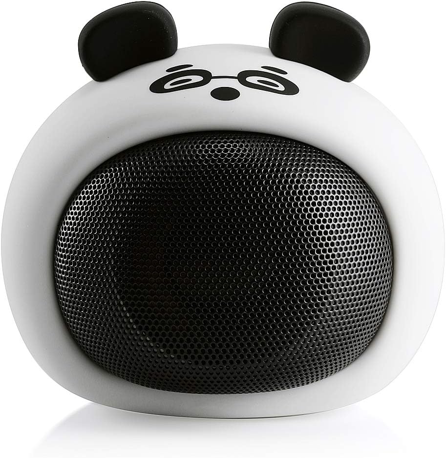 Safedome Panda Compact Bluetooth Portable Speaker, USB Rechargeable Battery, Built-in Microphone