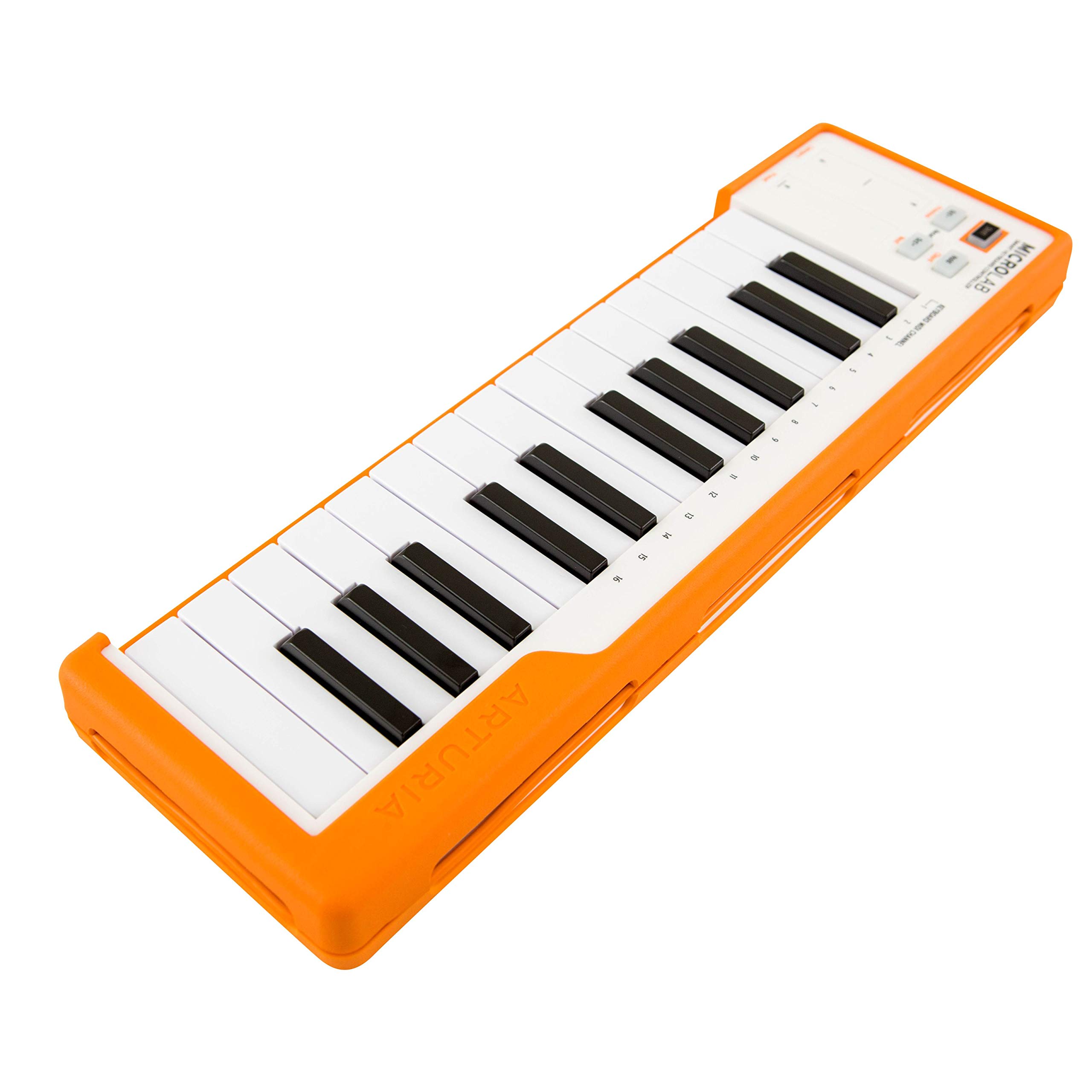 Arturia MicroLab 25 Key USB MIDI Keyboard Controller (Orange