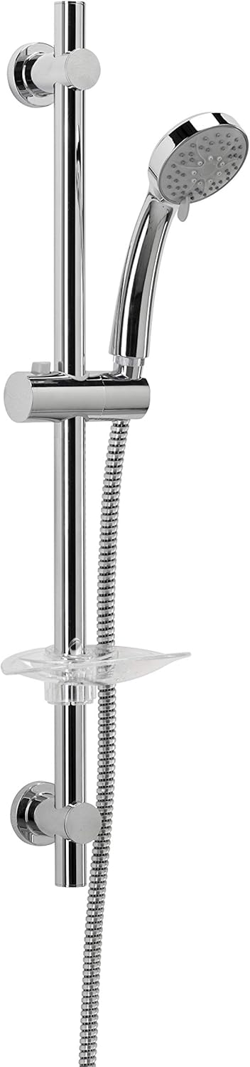 Croydex Essentials Three Function Shower Set - Inspirational Chrome ...