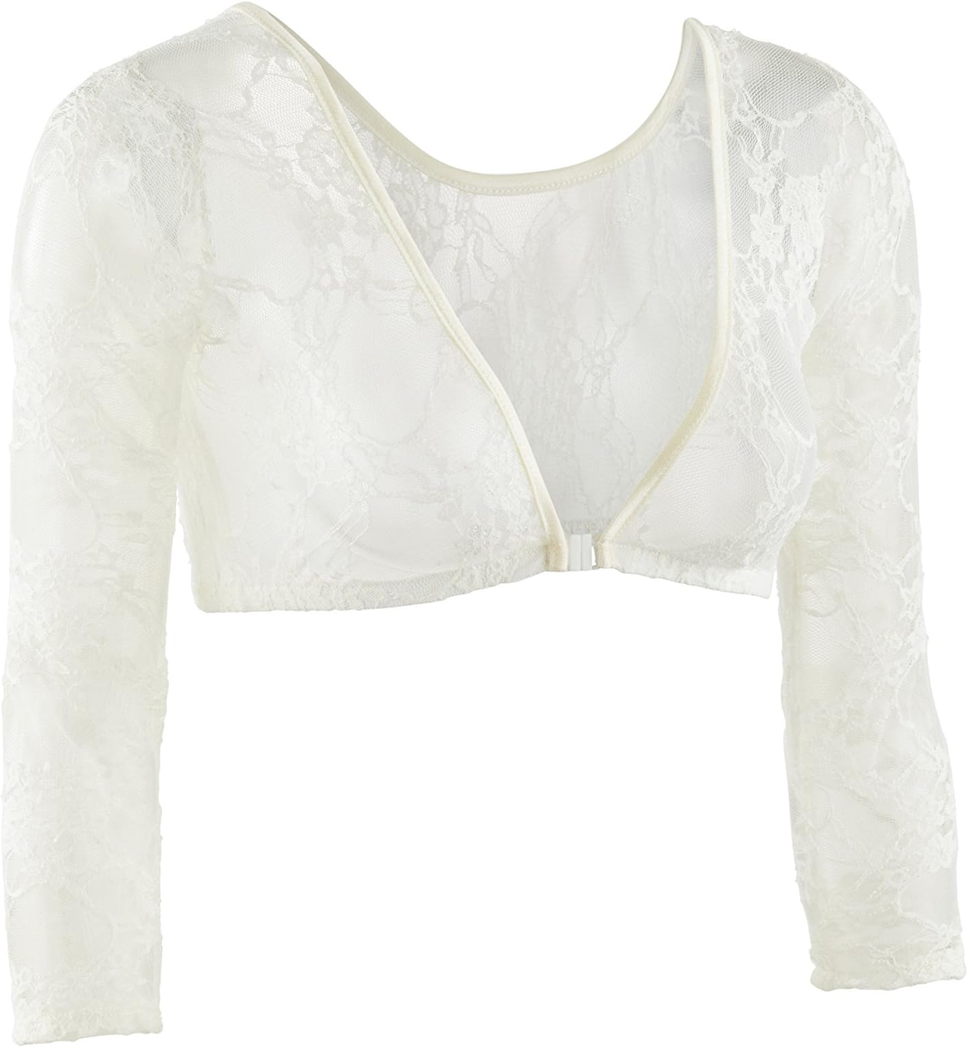Sleevey Wonders Women's Basic 3/4 Length Slip-on Lace Sleeves
