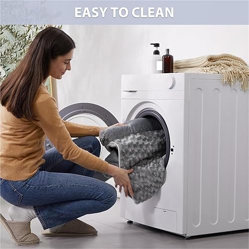 Miniatura 7 de Cama para perro y mascotas tapetes de espuma ortopédica suave para gatos, con funda extraíble lavable para perros extragrandes, medianos y pequeños