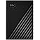 Western Digital 2TB My Passport Portable External Hard Drive HDD, USB 3.0, USB 2.0 Compatible, Black - WDBYVG0020BBK-WESN