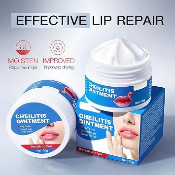 Intensive Lip Repair Balm - Soothing Moisturiser & Remedy for Dry Lips - Gentle Improvement for Irritation
