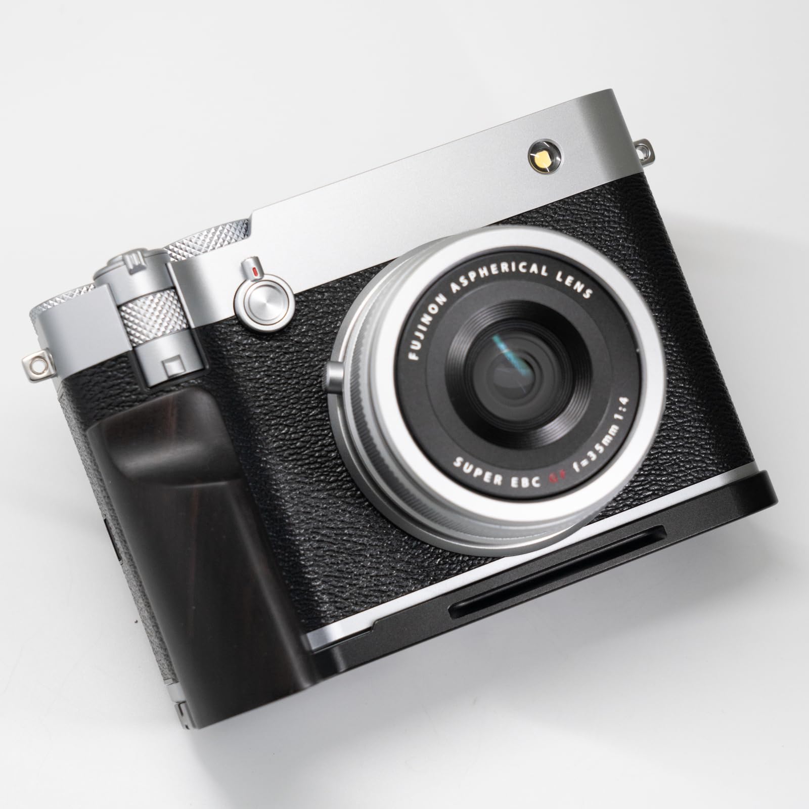 富士フイルム FUJIFILM gfx100rf用 ハンドグリップ ブラック Amazon | 手作りの木製ハンドグリップLプレート合金ベースを使用した