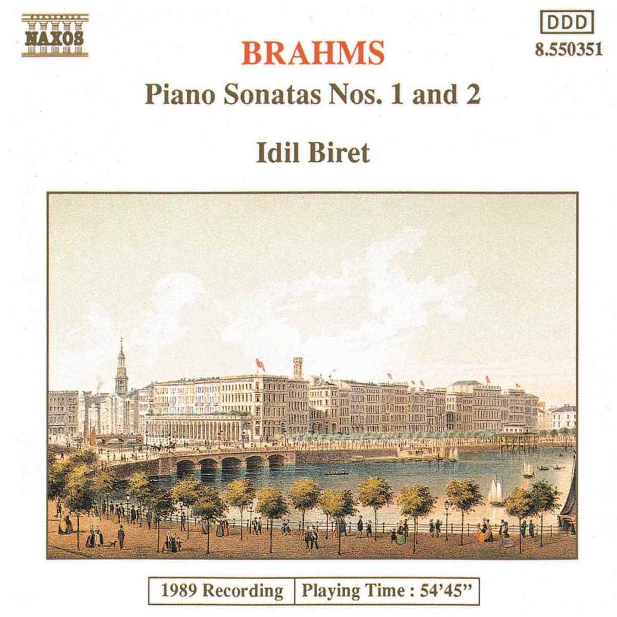 Klaviersonaten 1+2 [Audio CD] BRAHMS,J.