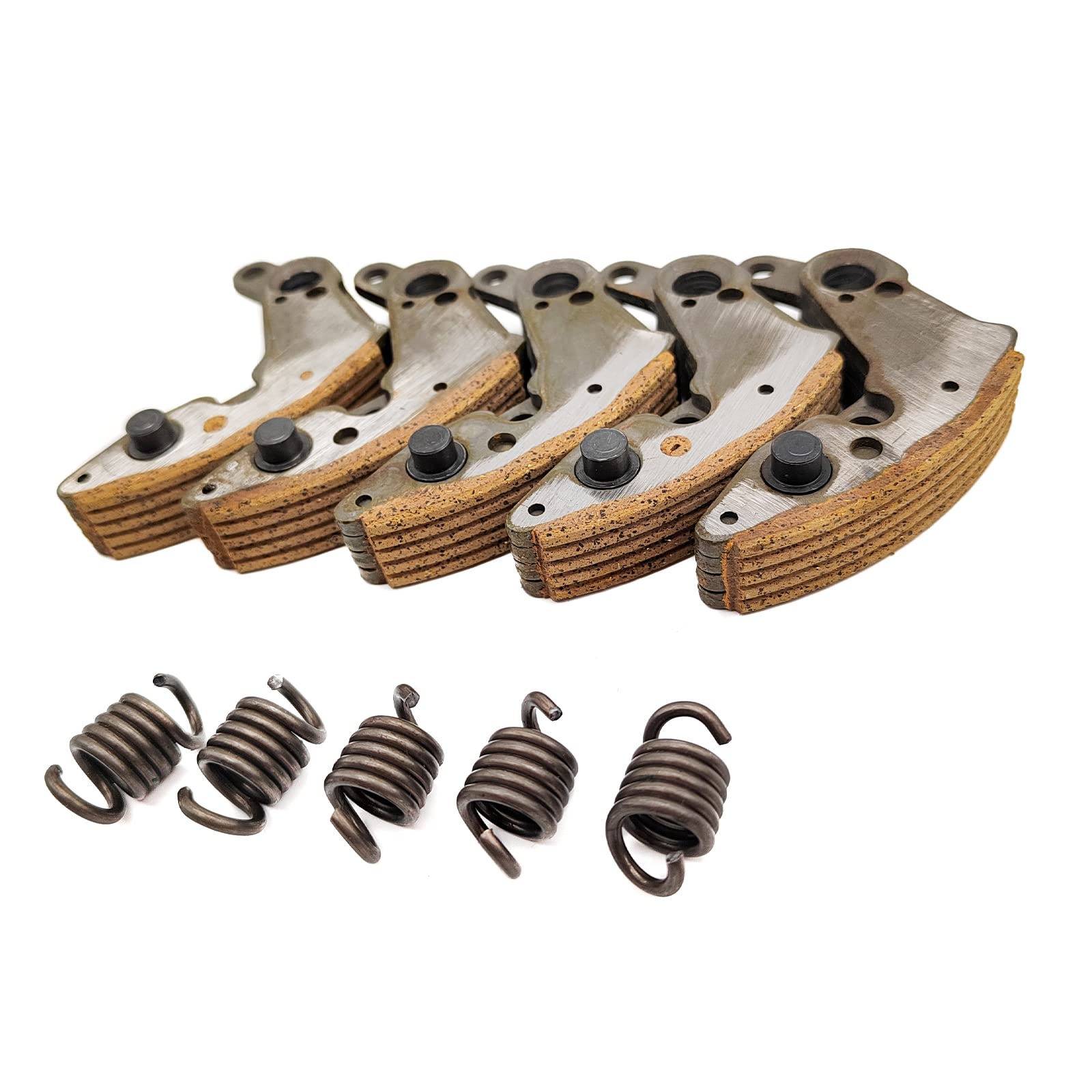 5 pièces adaptées for CF Moto CF500 500CC CF625 Plaquettes d'embrayage d'entraînement avec Ressort for ATV UTV Go Kart Quad Bike pièces 0180-054200 Les pièces