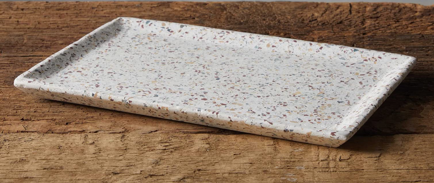Patharwala, Terrazzo Multichip Marble Tray 100% Re-cycleable Product