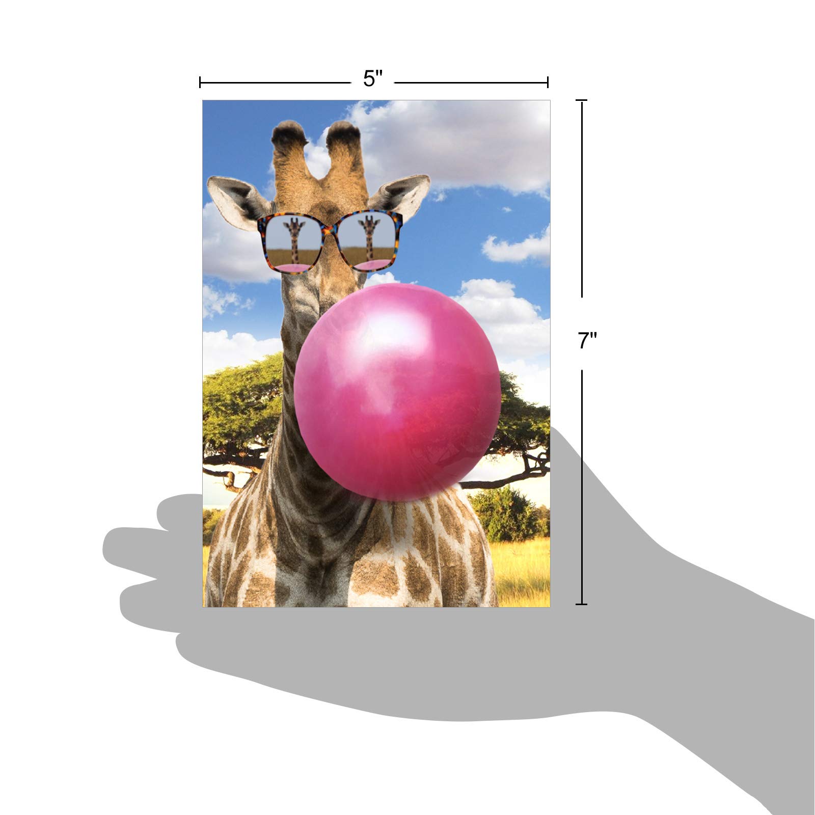 The Best Card Company – Witzige Birthday Card 'Boo’s New Exercise Routine' Für Sportfreunde