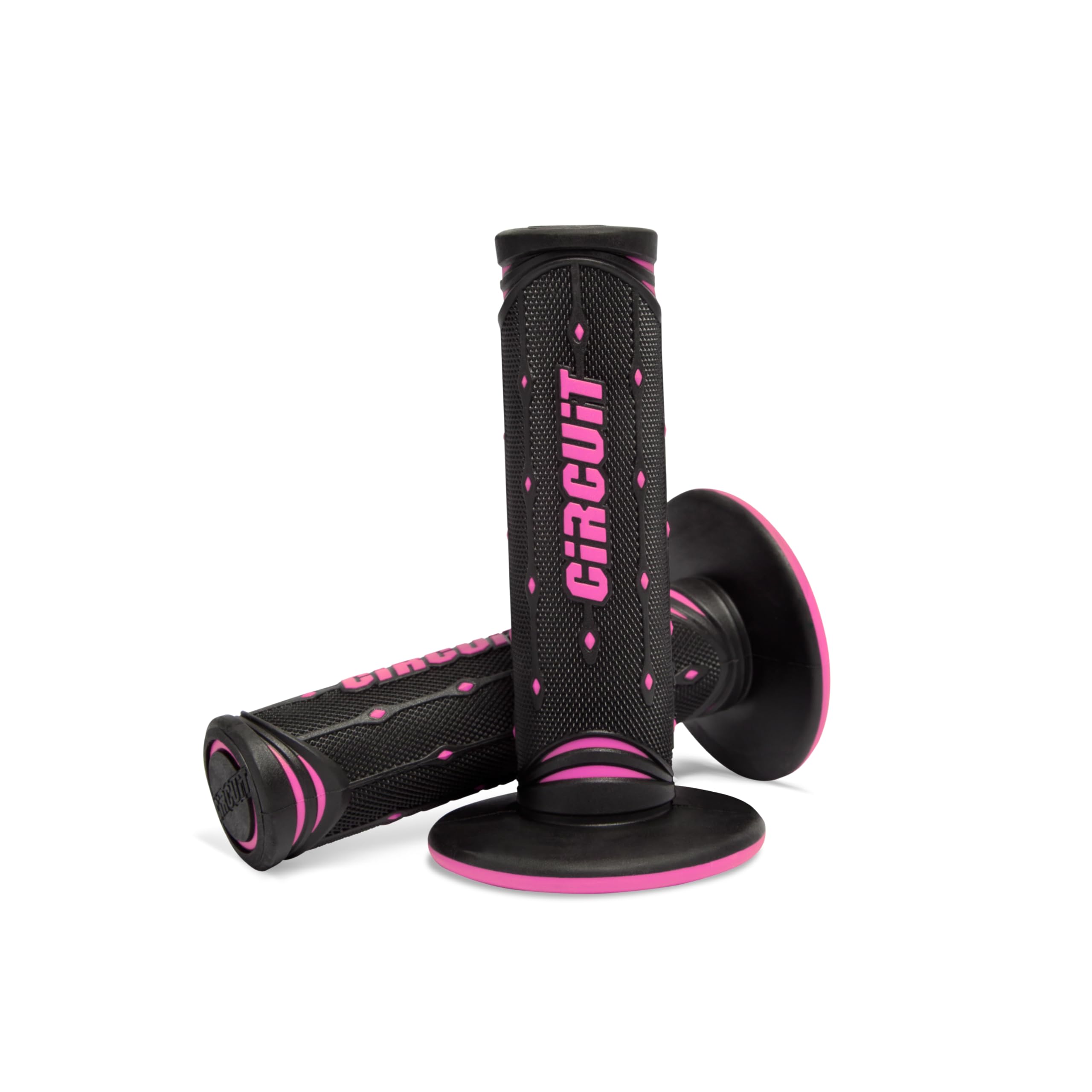 Circuit Equipment MA042-21Y Poignée Jupiter Racing Noire/Pink