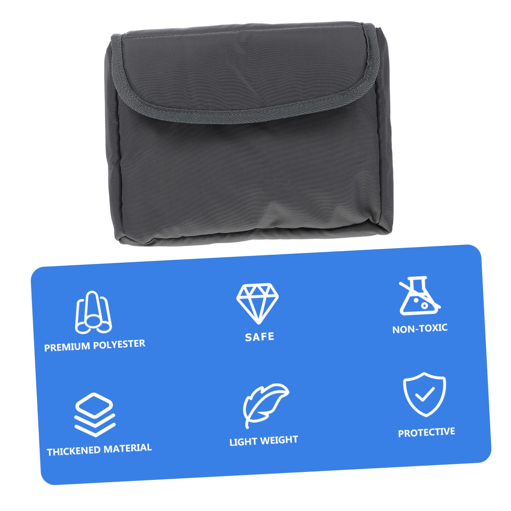 Uonlytech Bolsa para Cámara DSLR Inserto Protector para Mochila Bolsa para Lente de Cámara y Flash para Viajes