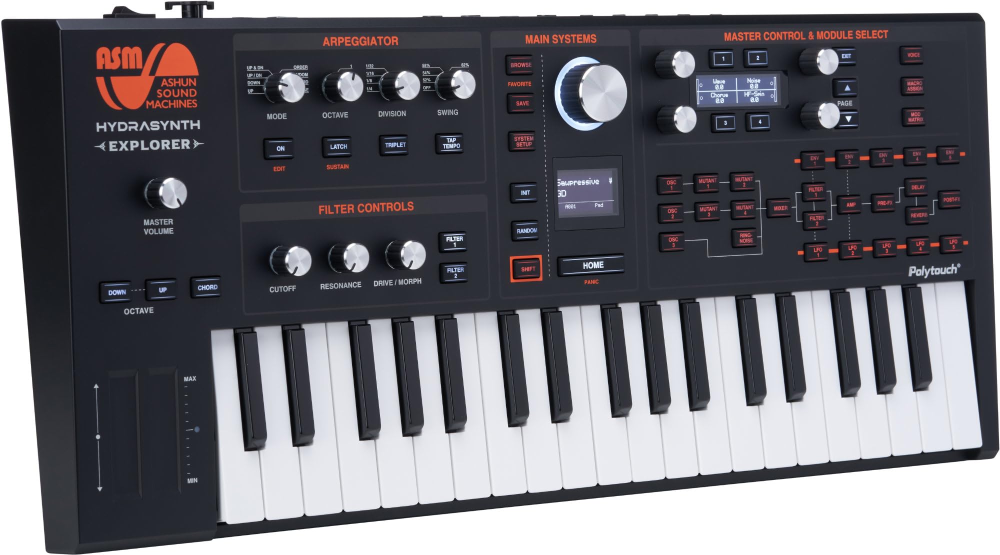 Amazon.com: ASM Hydrasynth Explorer 37-Key Digital Polyphonic 