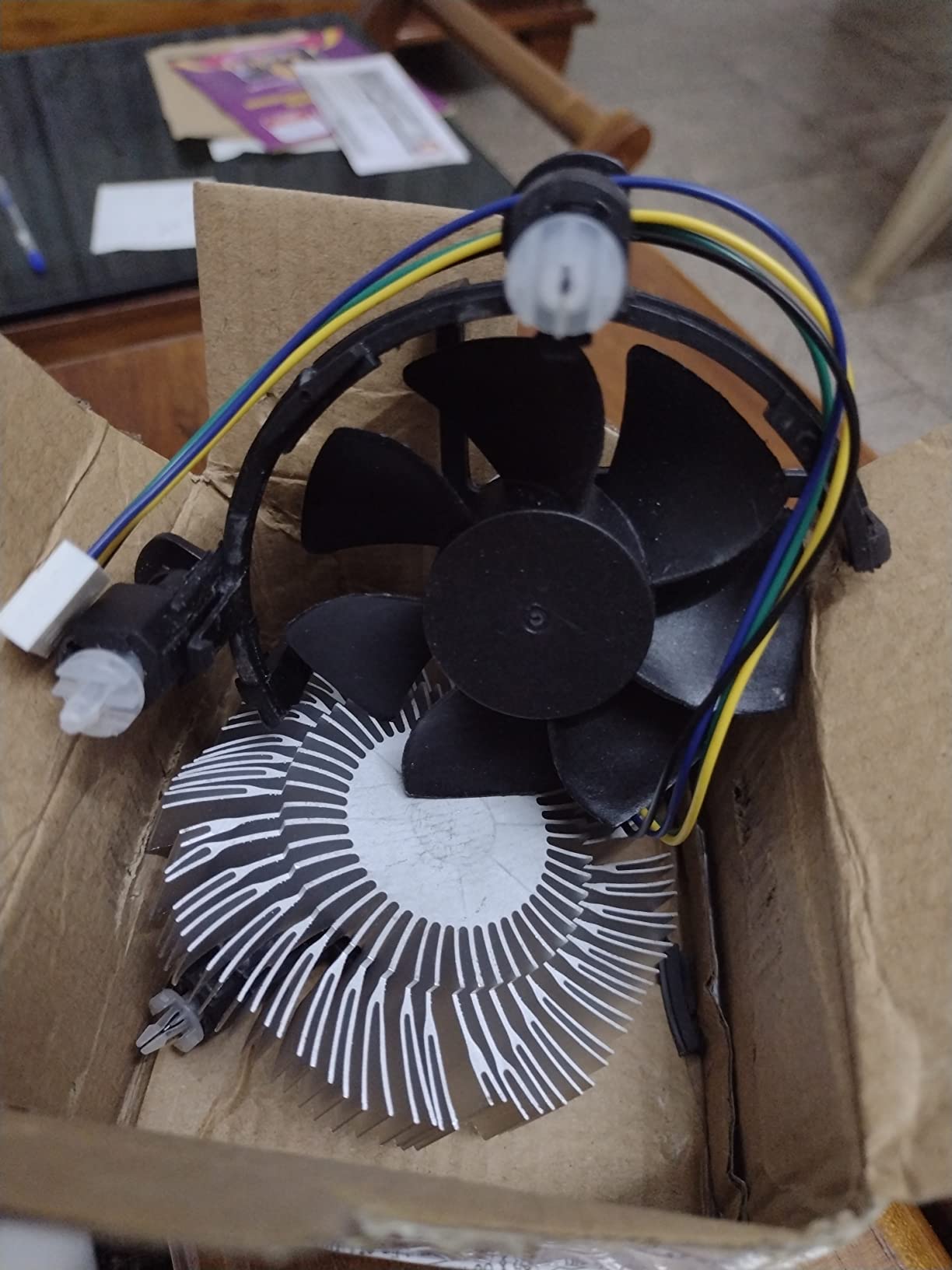 Zebronics CPU Cooling Fan 775/1150/1155/1156 Socket 90mm CPU Fan