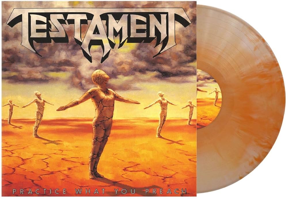 激レア TESTAMENT PRACTICE WHAT YOU〜 レコード LP Amazon.com: Practice What You Preach - Orange Bone Swirl
