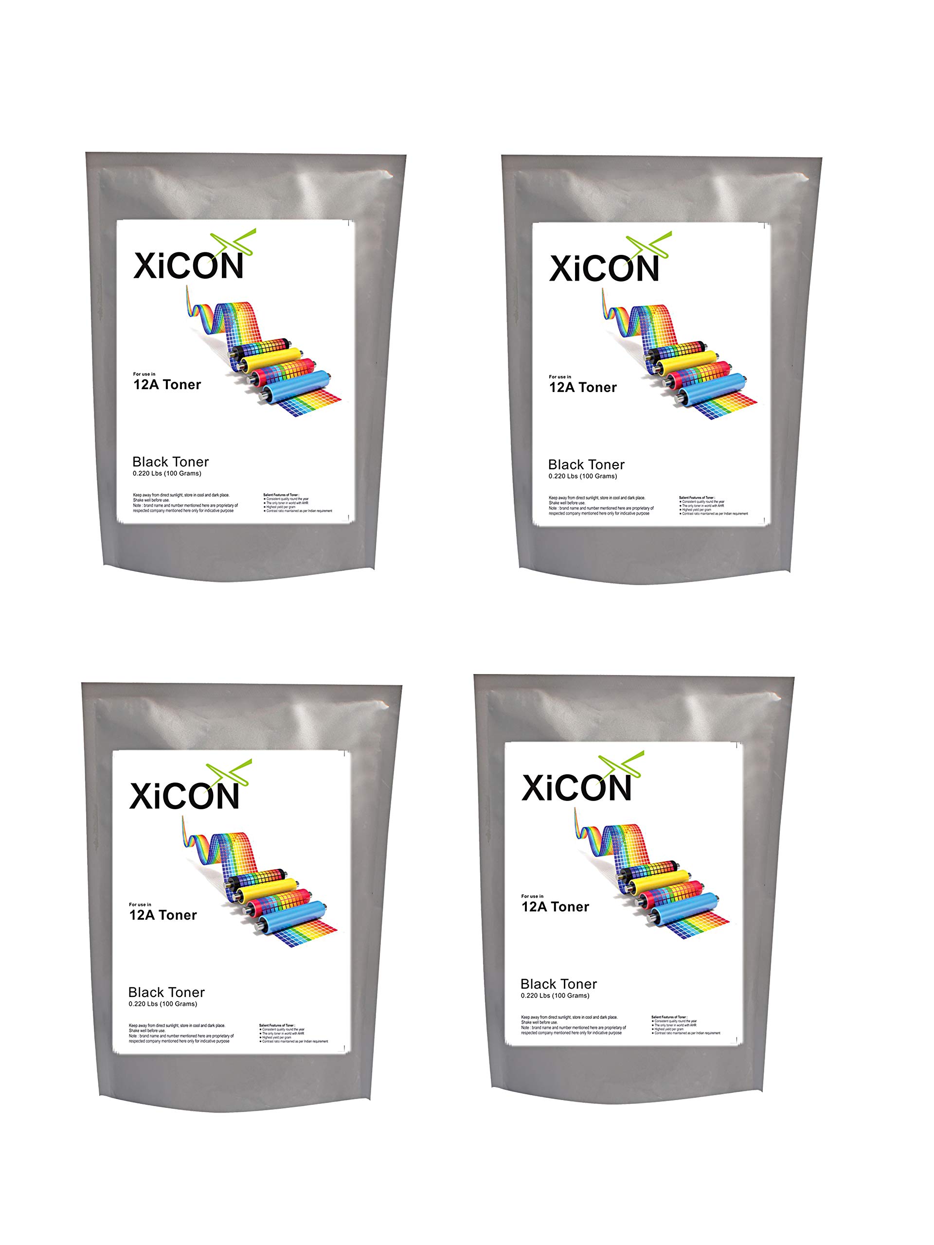 Anant Imaging Private Limited Xicon Black Toner Powder for 12A Toner - 100g (Pack of 4) (B07SQ5JQZJ) Amazon Price History, Amazon Price Tracker
