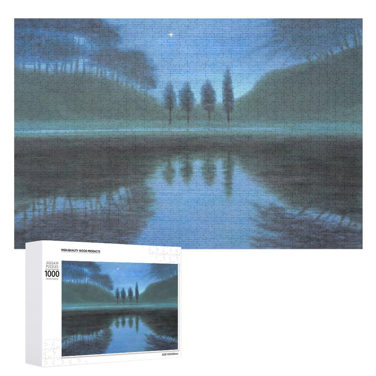 Amazon | 東山魁夷 風景28 パズル ジグソーパズル 木製 パズル 減圧