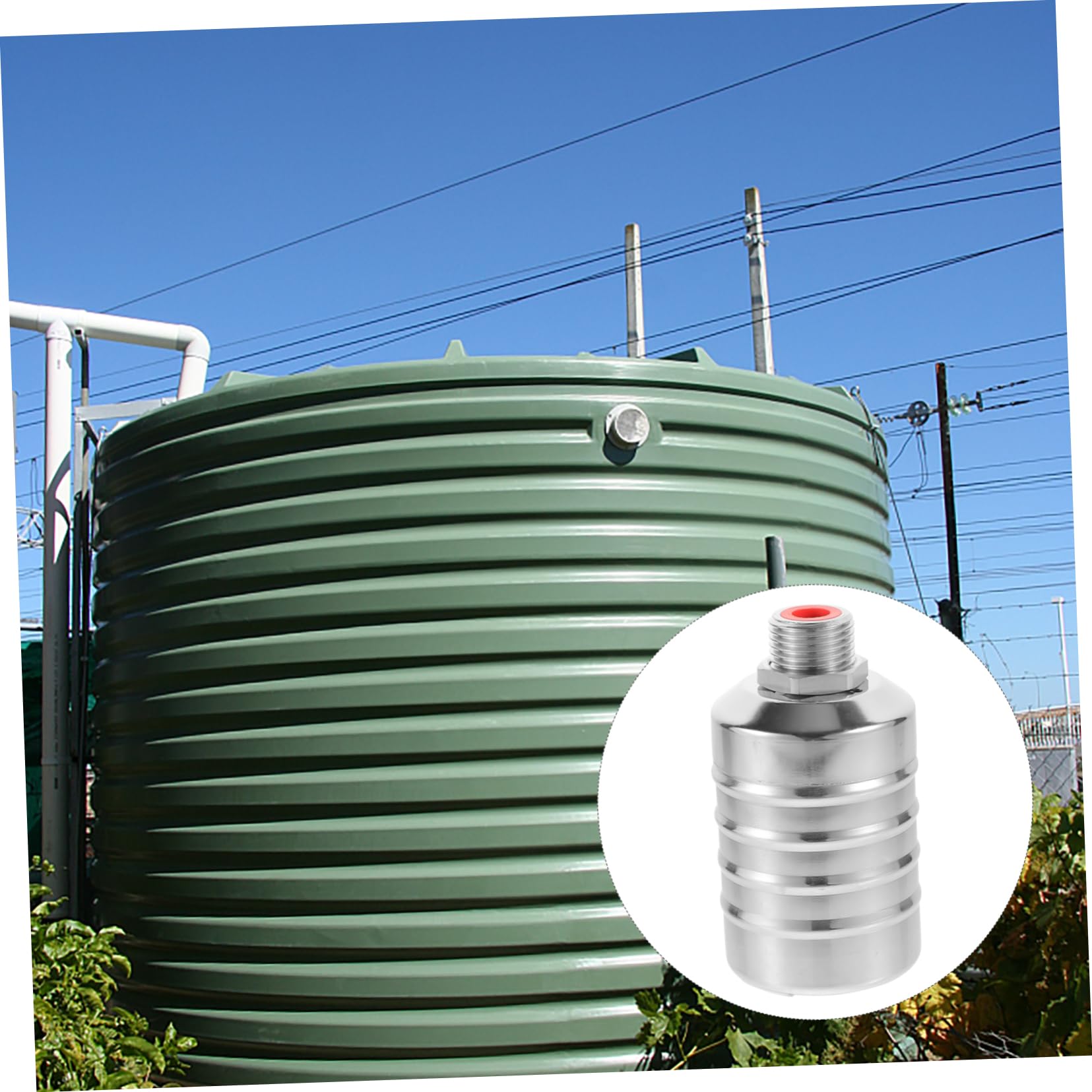 NAMOARLY Automatic Water Level Control Valve Water Tank Part Water Level Controller Water Float Valve Water Tank Control Valve Water Valve for Tank Water Tank Float Ball Valve Iron