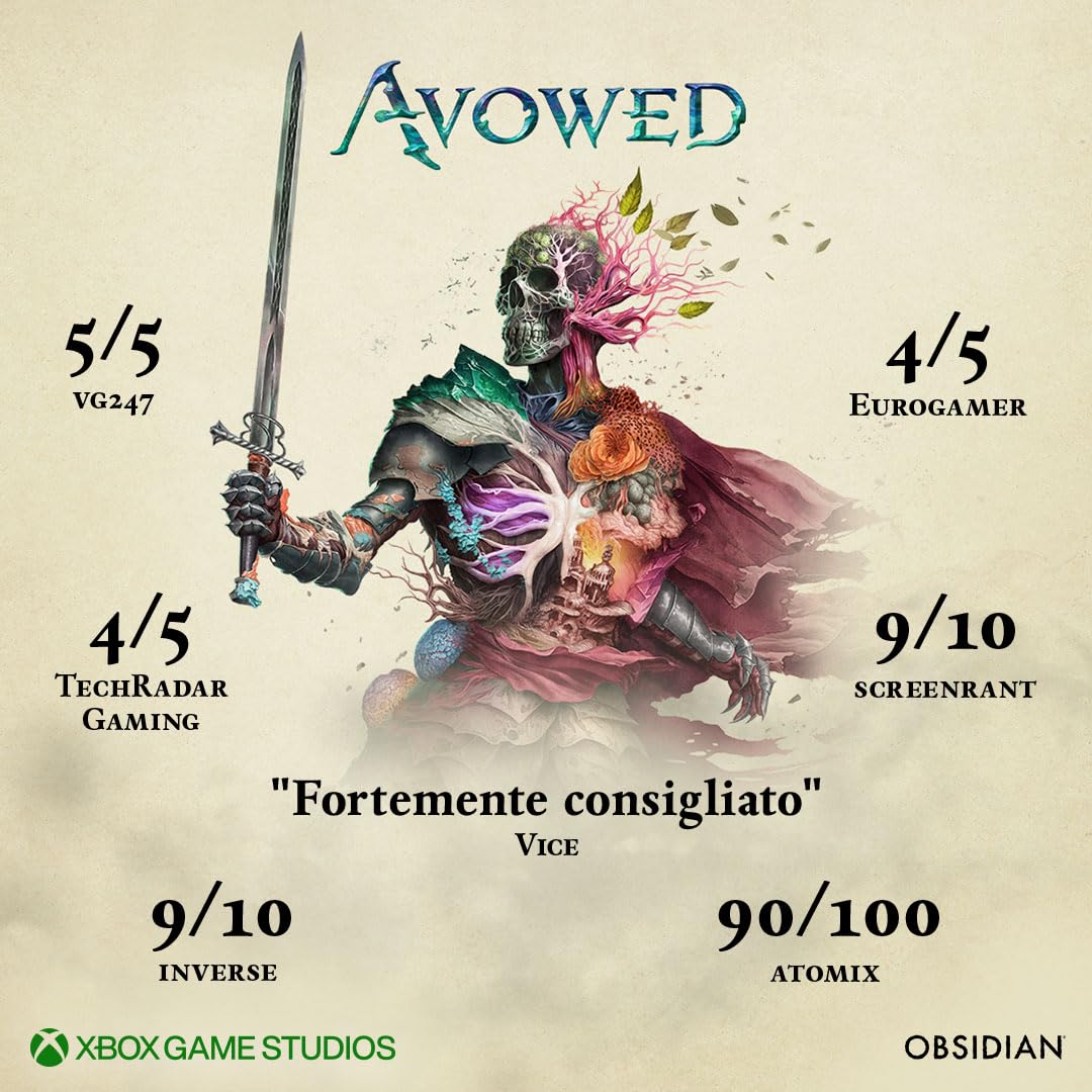 Xbox - Avowed - Edizione Premium SteelBook - Xbox Serie X|S e Windows (codice digitale nella scatola)