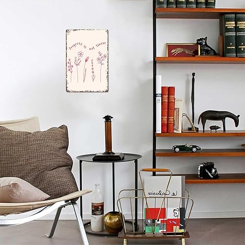 Miniatura 6 de Cartel de letreros divertidos "El progreso no es lineal", arte de pared de metal para oficina, dormitorio, bar, garaje, decoración de 8 x 12 pulgadas