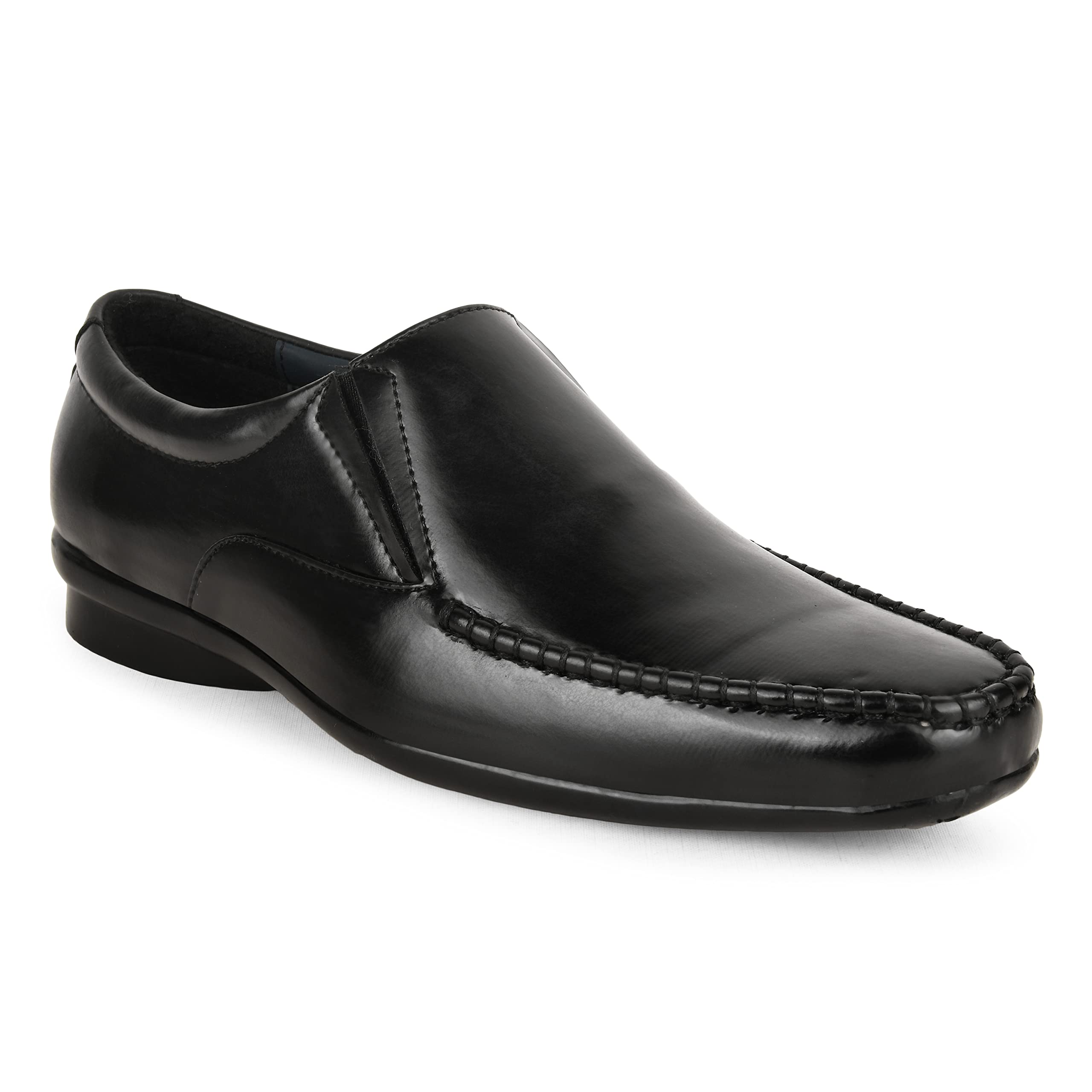 PARAGON K11236G Leather Formal Shoes for Men | Comfortable, Durable & Lightweight Shoes with Soft Cushioned Footbed | Easy Wear Slip On | Ideal for Daily & Occasional Use Black (B0BX9NSX8S) Amazon Price History, Amazon Price Tracker