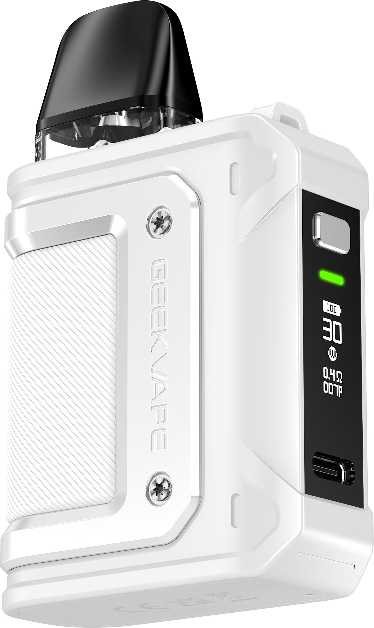 Aegis Hero Q | GEEKVAPE Aegis Hero Q Kit 30W | Batterie 1300mAh Cartouche  2ml Top Fill GeekVape Q Vaporisateur E-Cigarette | Sans nicotine :  Amazon.fr: High-Tech