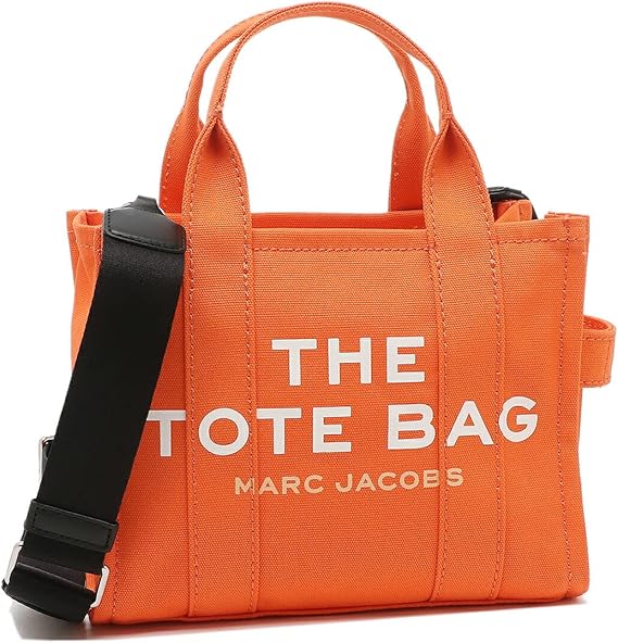 Amazon マークジェイコブス トートバッグ ザトート ミニトート オレンジ レディース Marc Jacobs M 2 並行輸入品 シューズ バッグ