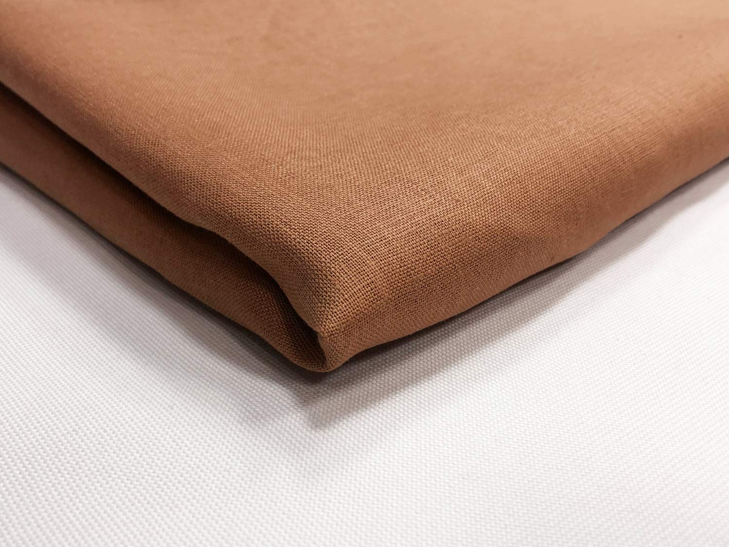 Tessuto Di Lino Naturale In Rayon Di Peso Medio Verde Salvia/largo 50"/Abbigliamento - Foto 2