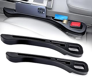 Bla-ck Car Seat Gap Filler for Mercedes Benz GLC 2 (II) X254 I 2022-2024, Seat Gap Filler Car Seat Gap Plug Car Accessories, Pack of 2