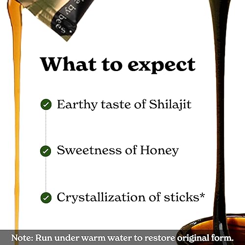 Miniatura 3 de Better Alt Paquete de 2 palitos de shilajit del Himalaya puro (clásico + sabor a caramelo)  Shilajit fácil de consumir  Impulso de energía y apoyo